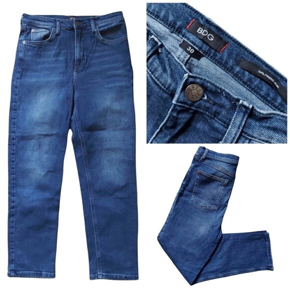 𝅺bdg HIGHWAISTED GIRLFRIEND DENIM JEANS - Picture 1 of 6